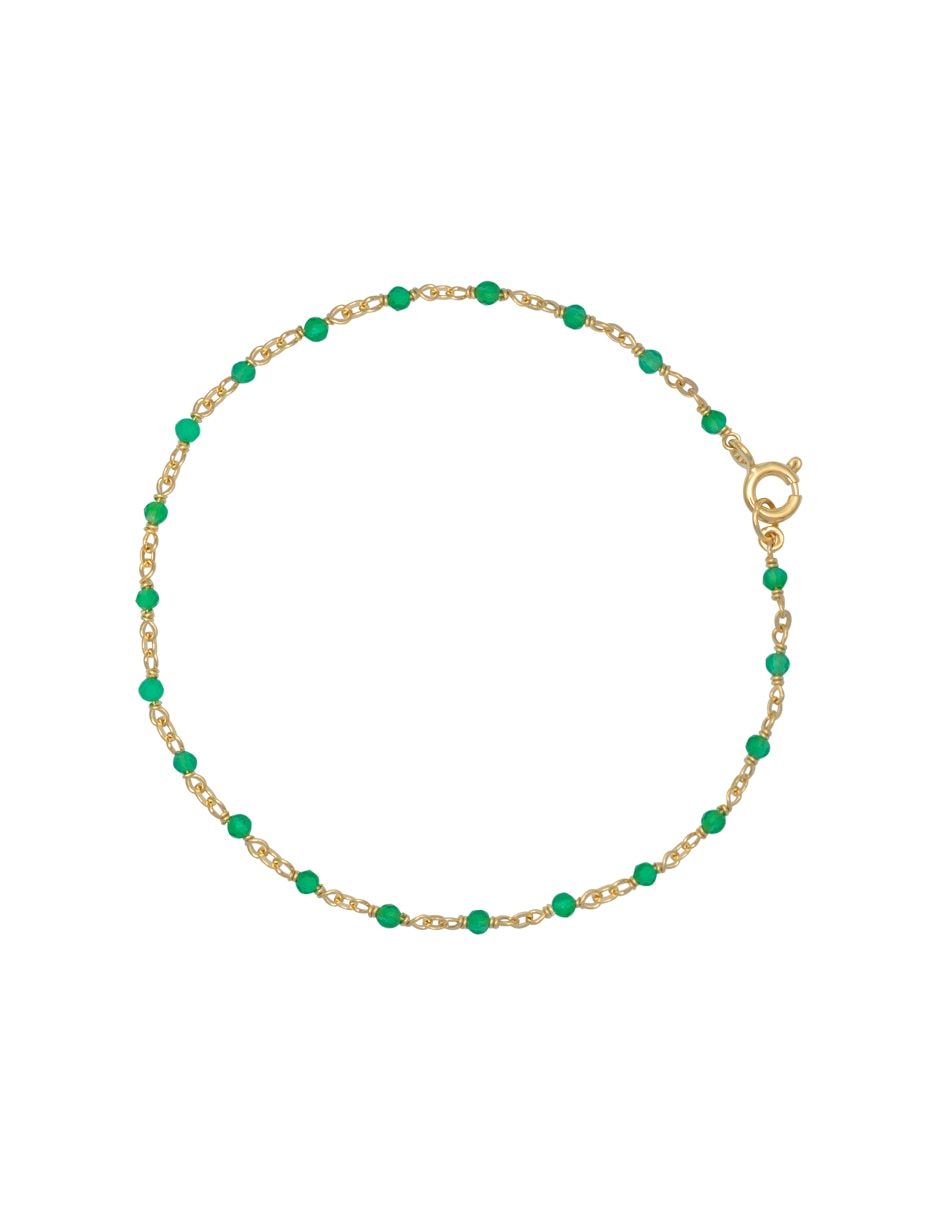 Pulsera de plata con ónix p 925