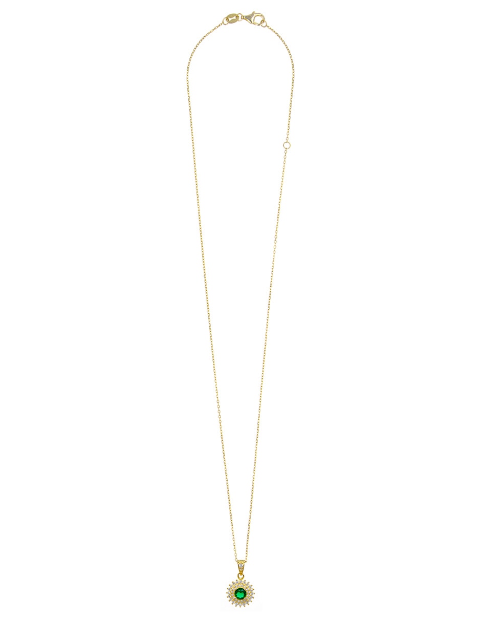 Collar con dije Pavé de plata P 925 2