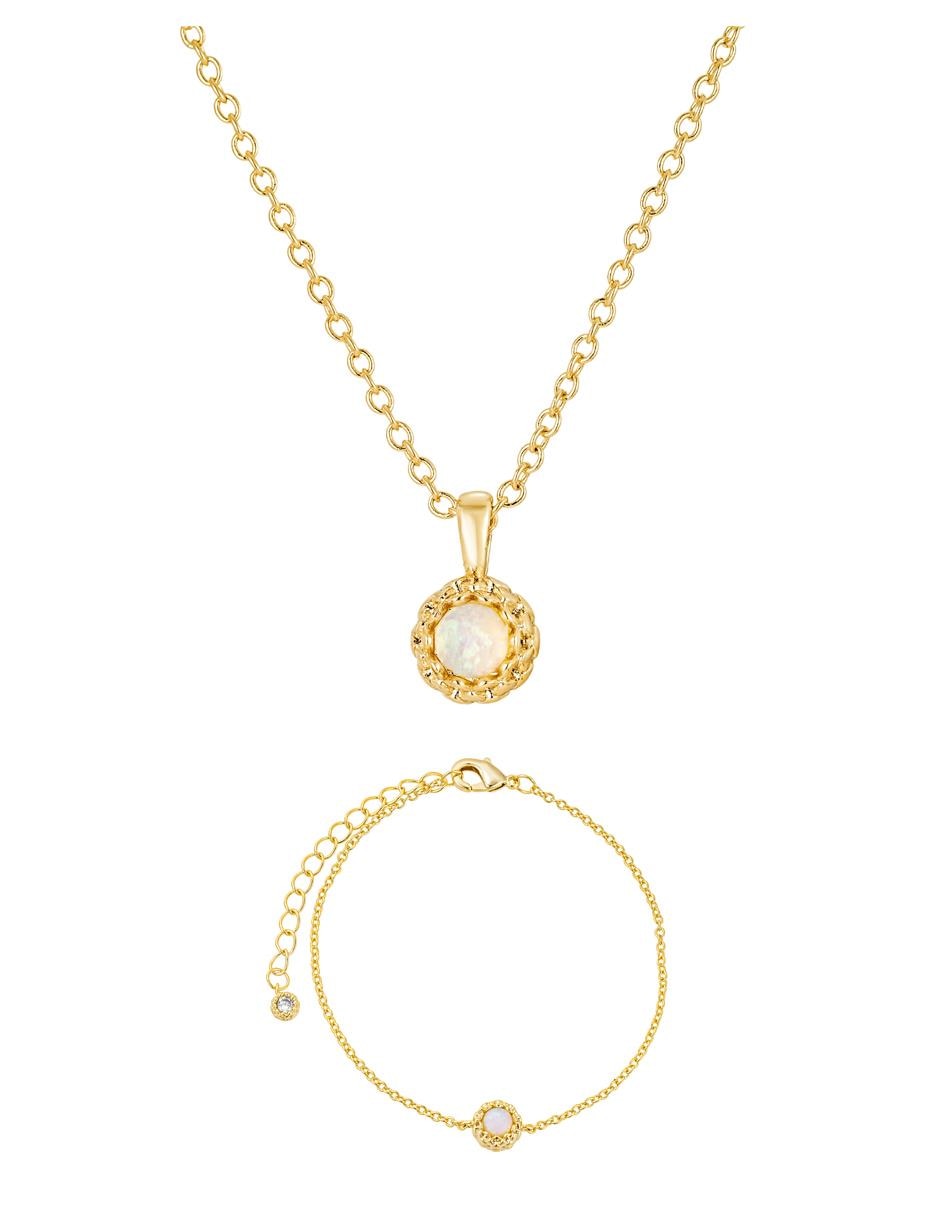 Collar y pulsera de flor Flor de Alcachofa