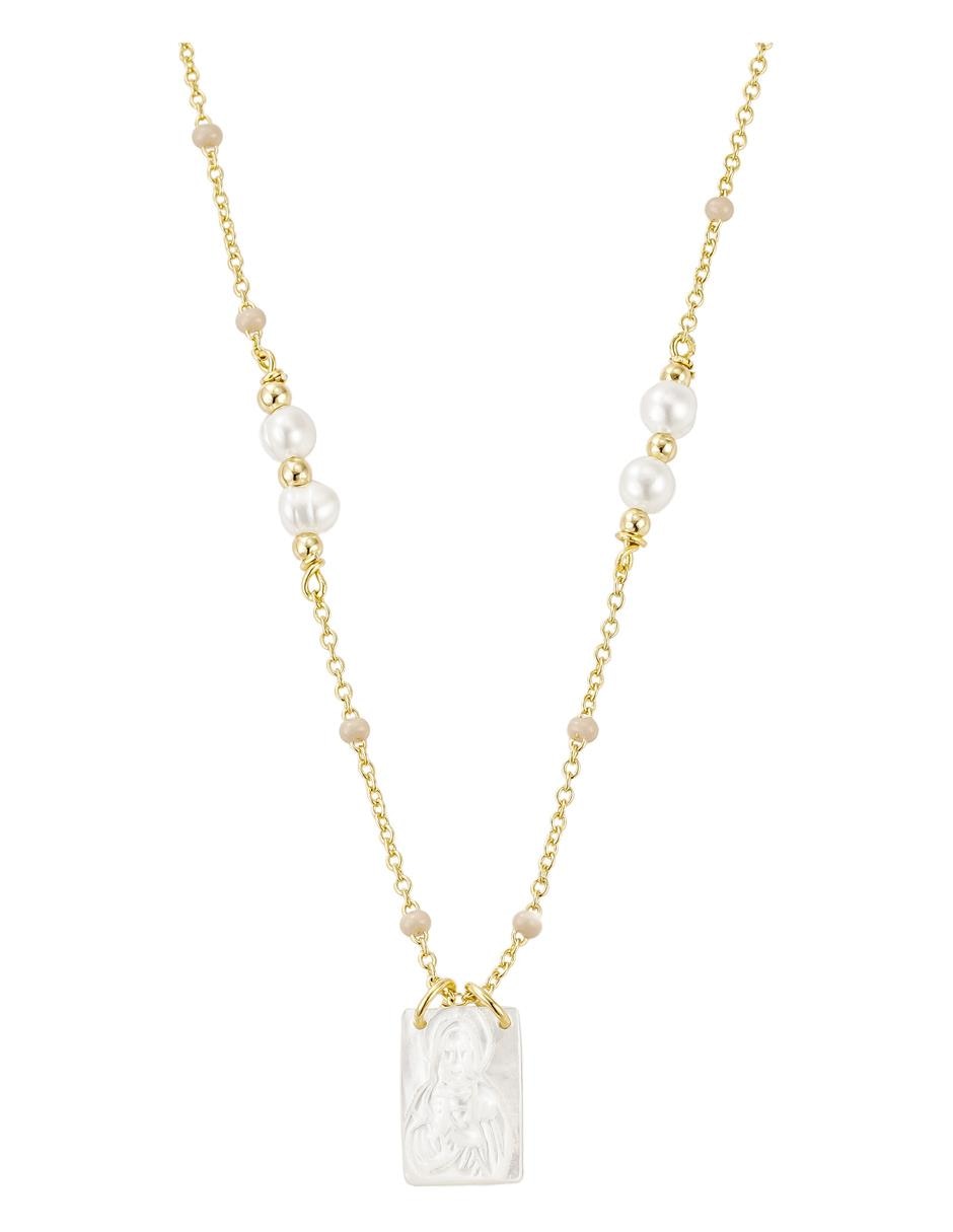 Collar de baño de oro 14 K
