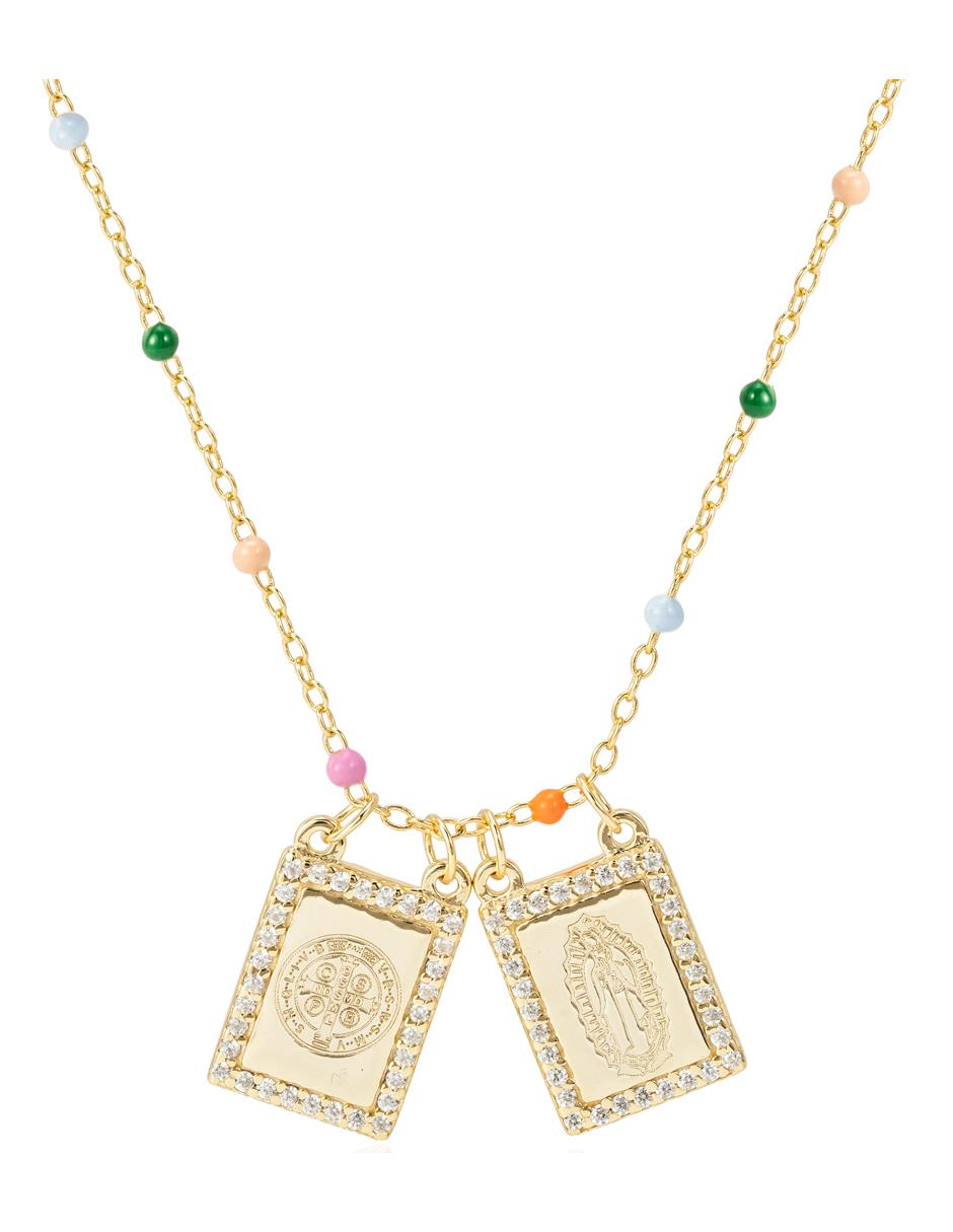 Collar de baño de oro 14 K