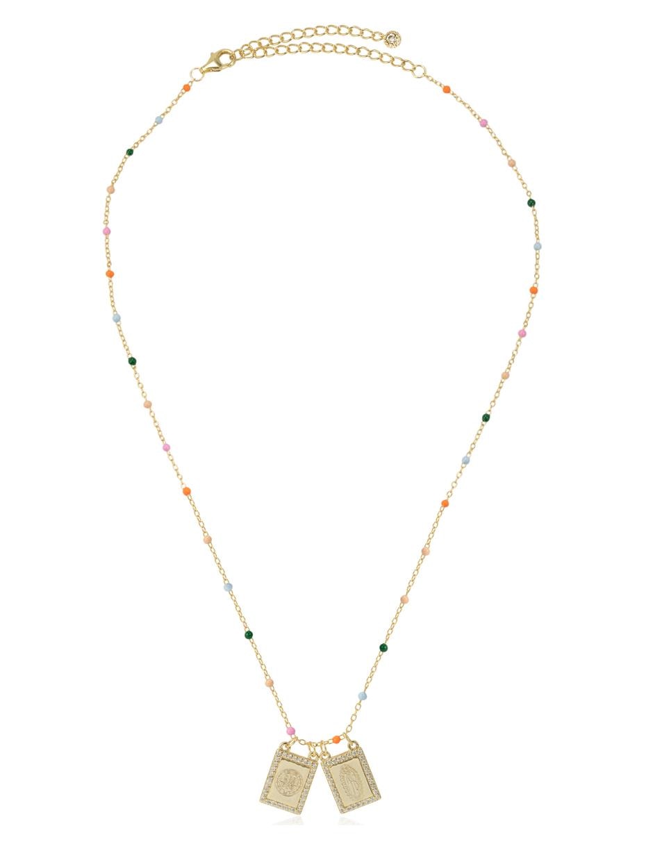 Collar de baño de oro 14 K 2