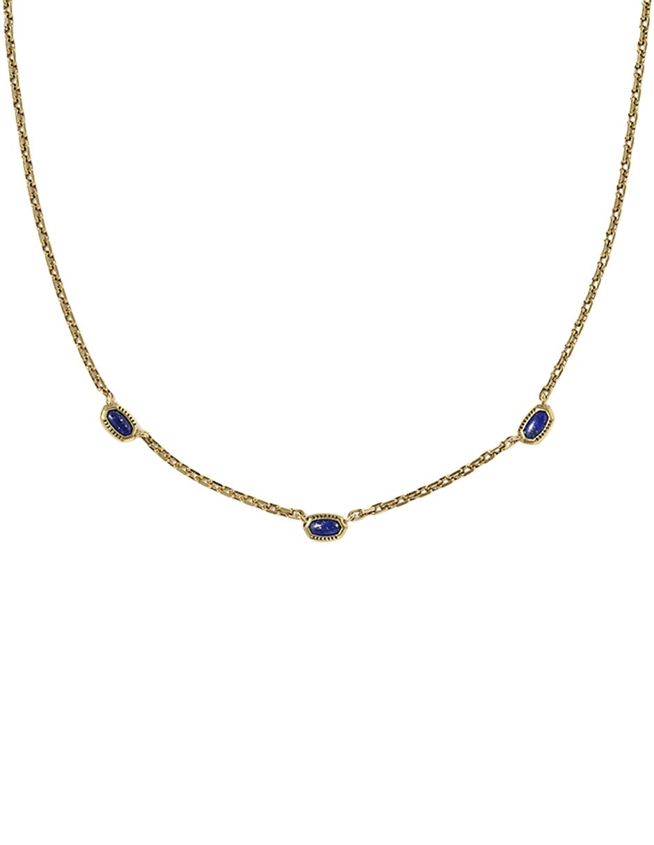 Collar ovalado 14 K