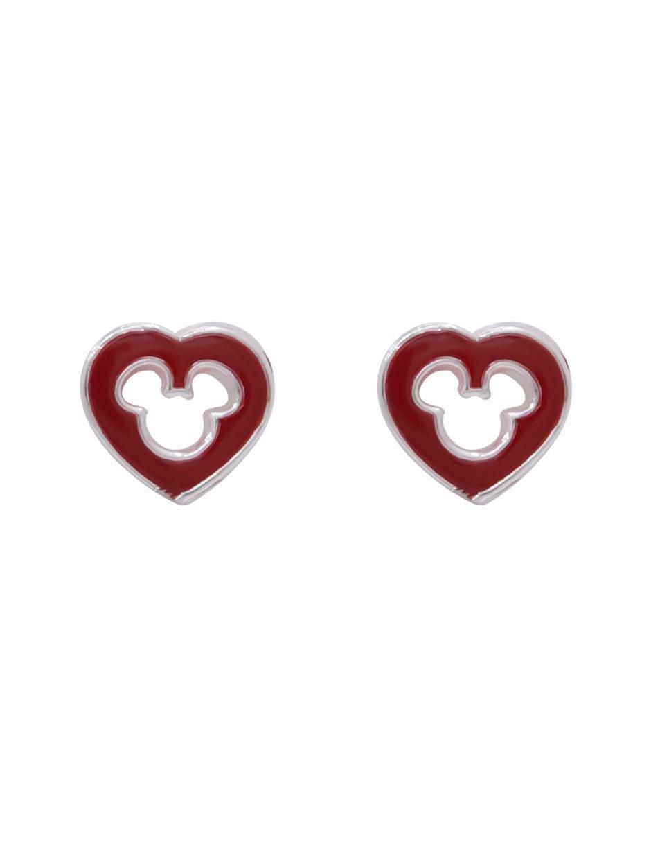 Broqueles de corazón de plata P 925 con acabado brillante Broqueles de corazón de plata P 925 con acabado brillante
