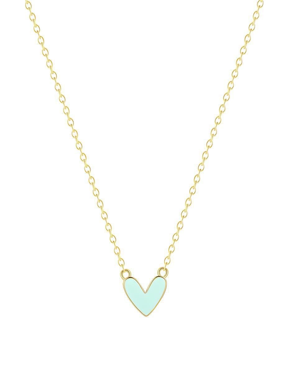 Collar de corazón de plata P 925 Collar de corazón de plata P 925