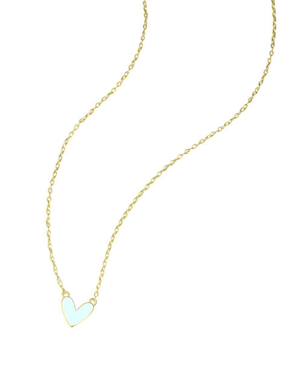 Collar de corazón de plata P 925 2