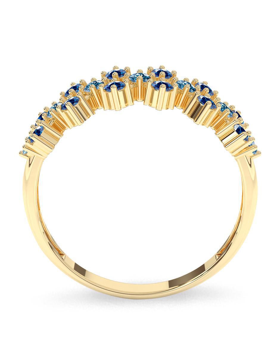Anillo "de (si aplica)" redondo amelie joyas sin coleccion no aplica 10 k "de" oro zirconia pulido
