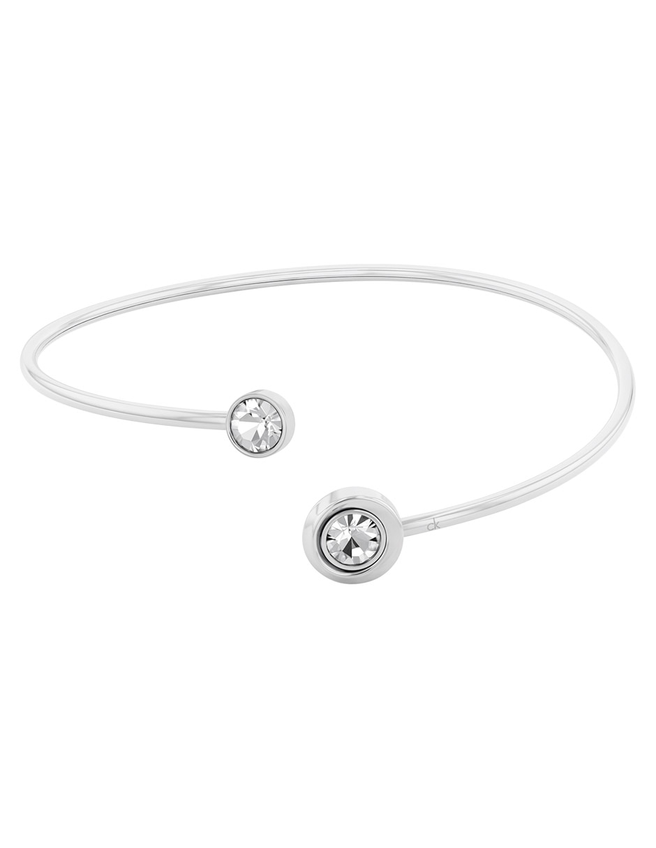Brazalete con cristal Twisted Bezel