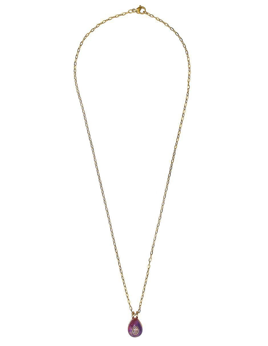 Collar con dije de gota 3