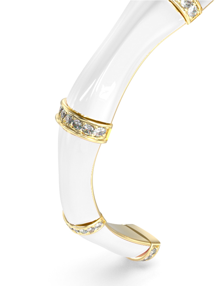 Brazalete Bamboo con acabado brillante 3