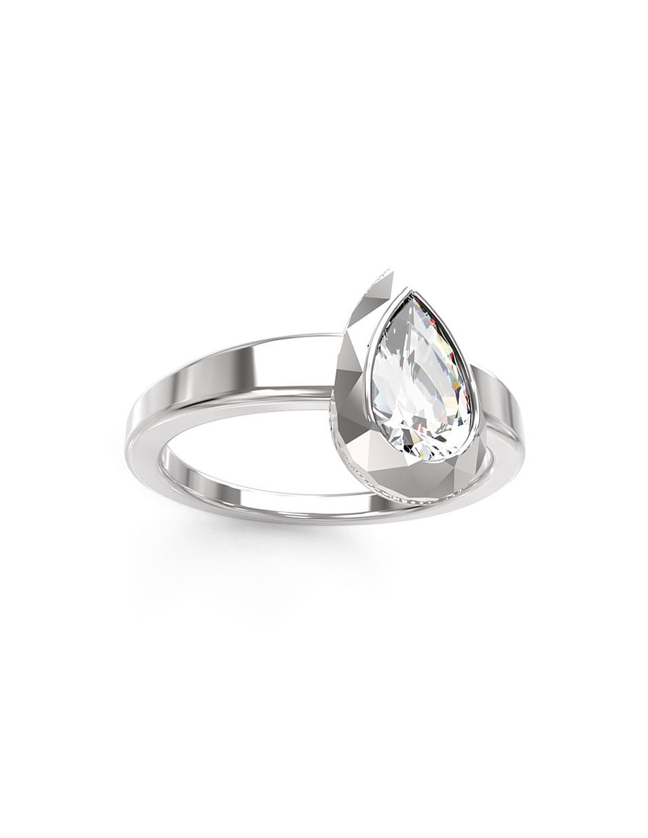 Anillo de gota 4G Light circonita brillante