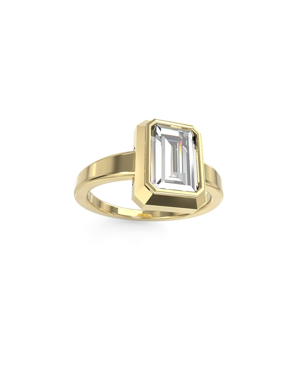Anillo rectangular 4G Light circonita brillante Anillo rectangular 4G Light circonita brillante