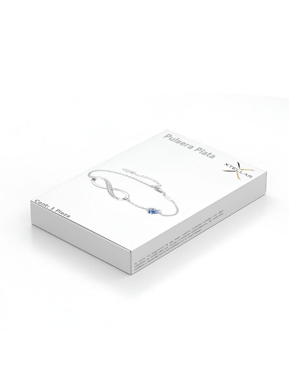 Pulsera de plata P.925 acabado brillante 4
