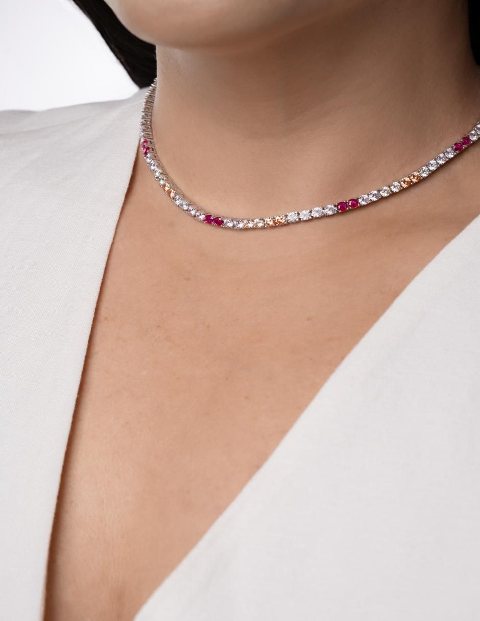 Collar de plata P 925 4
