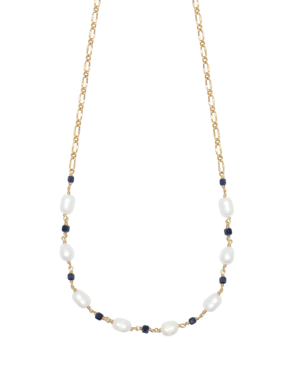 Collar Piedra Natural .925 de plata P 925