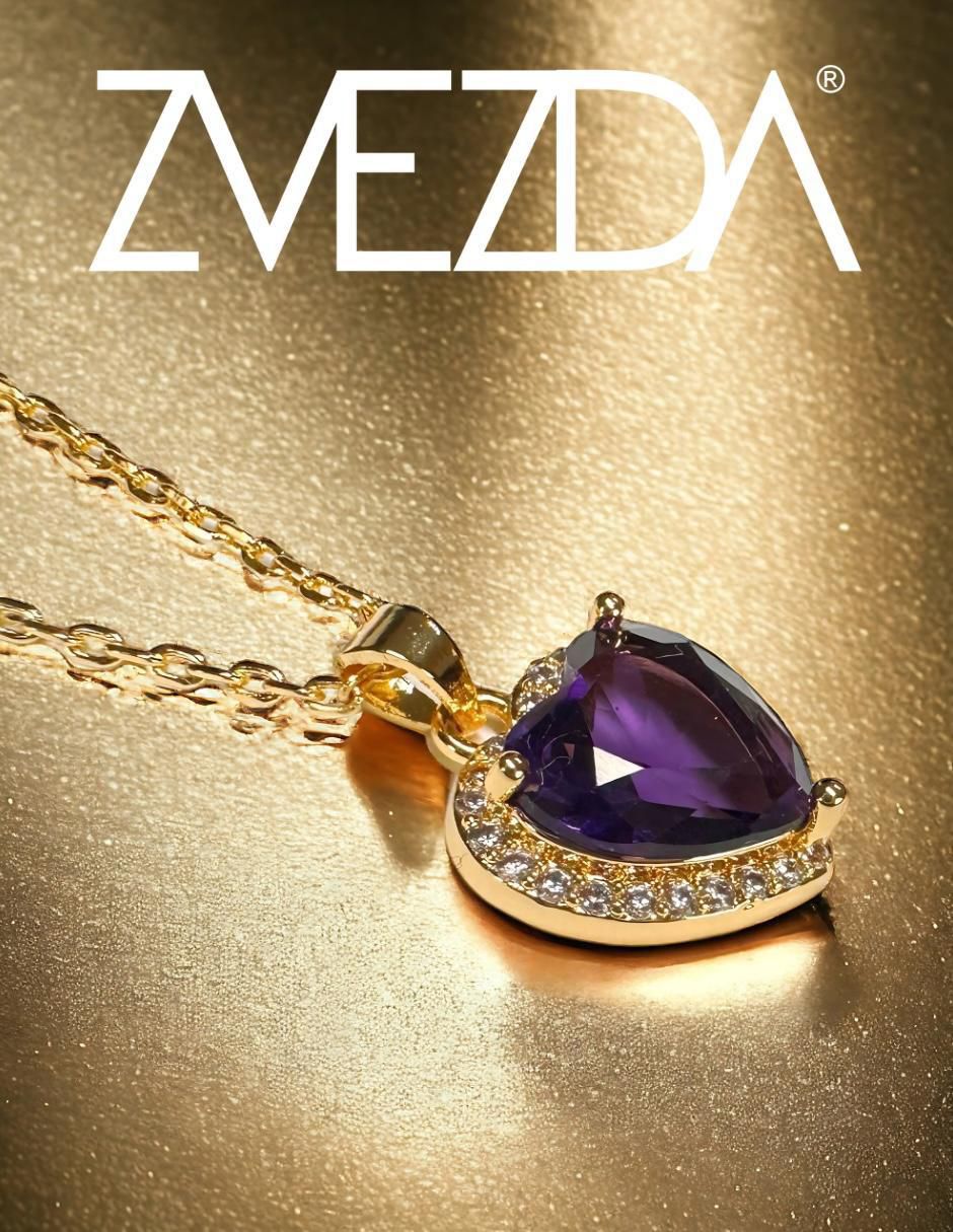 Collar de corazón Aurore 2