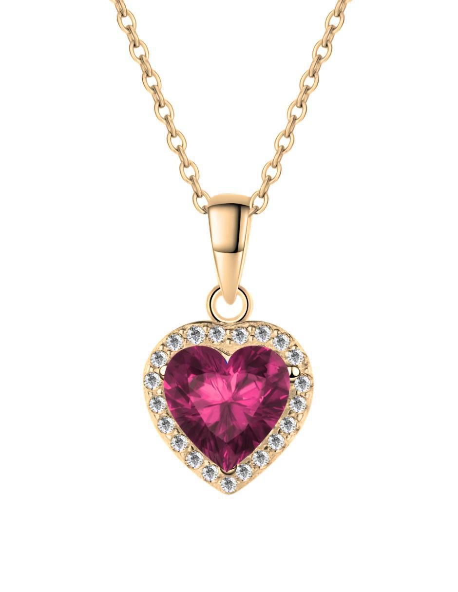 Collar de corazón Aurore 1
