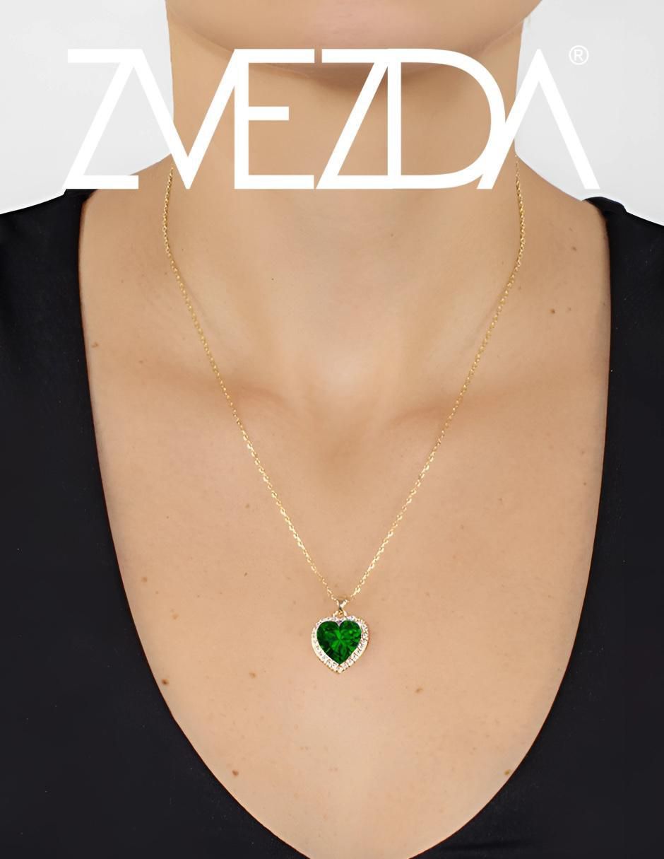 Collar de corazón Aurore 2