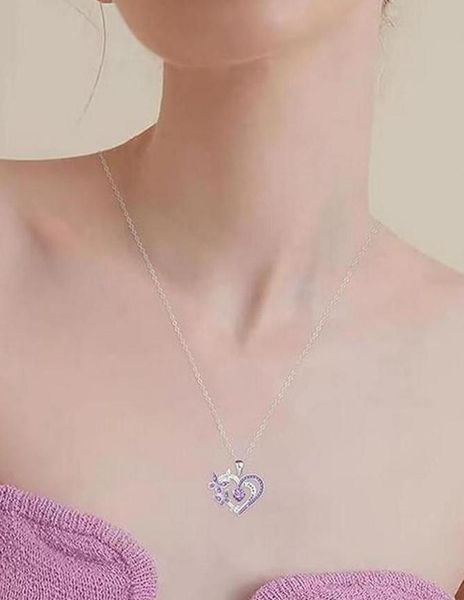Collar de corazón 3