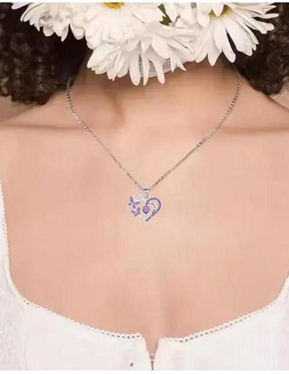Collar de corazón 4