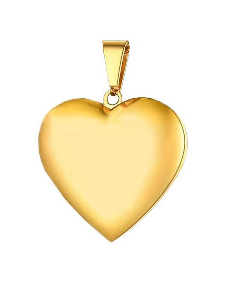 Collar con dije de corazón