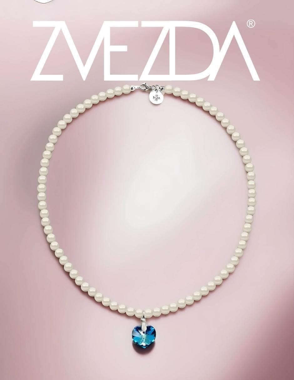 Collar de corazón Éclair de plata P 925 2