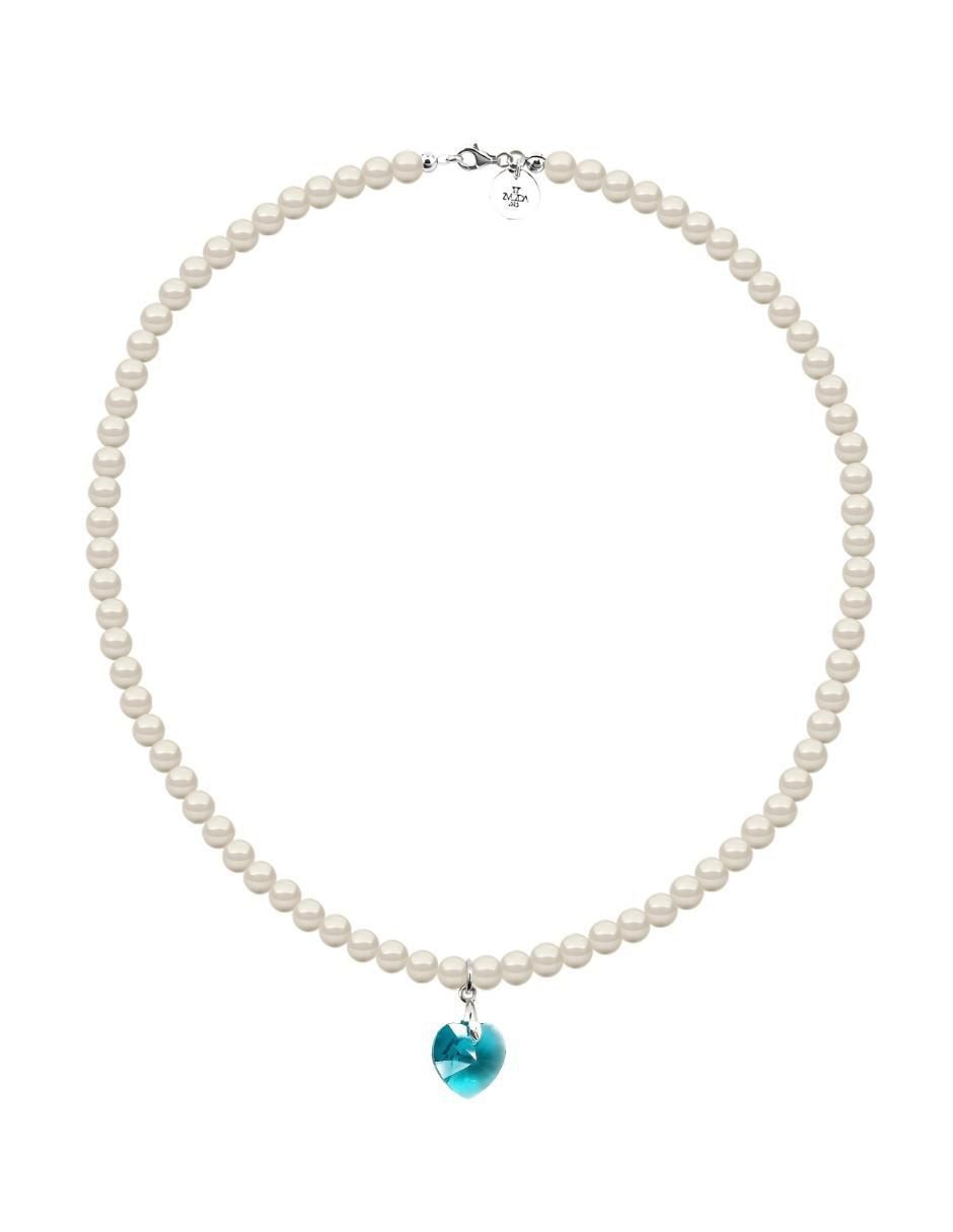 Collar de corazón Éclair de plata P 925 3
