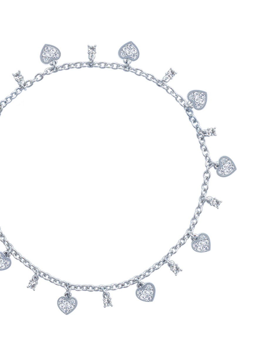 Pulsera con acabado pavé 2