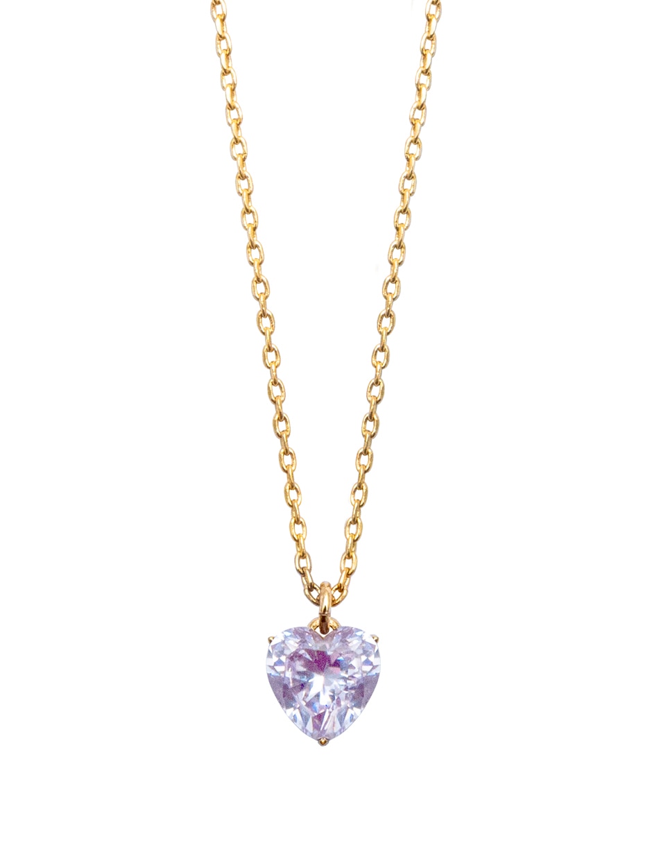 Collar con dije de corazón