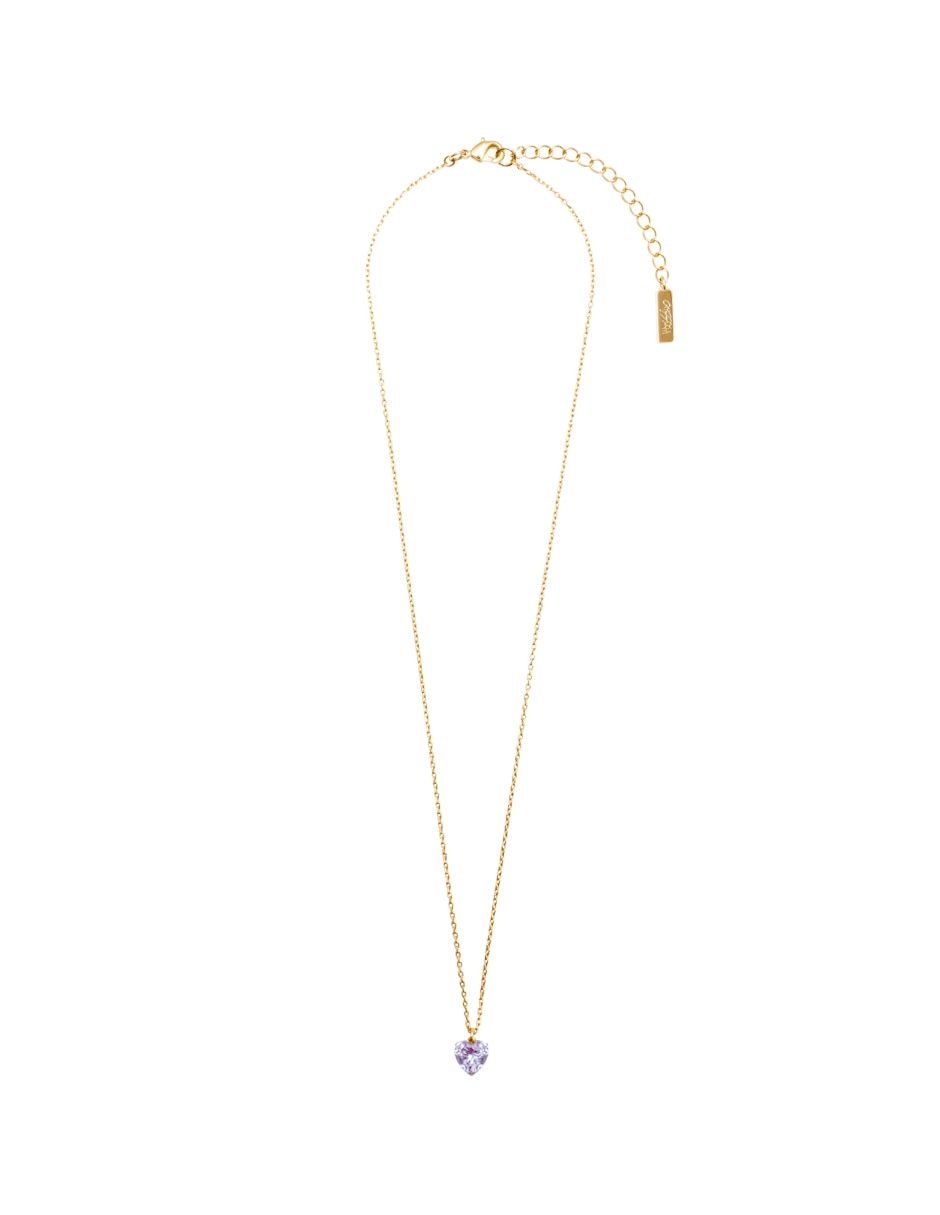 Collar con dije de corazón 2