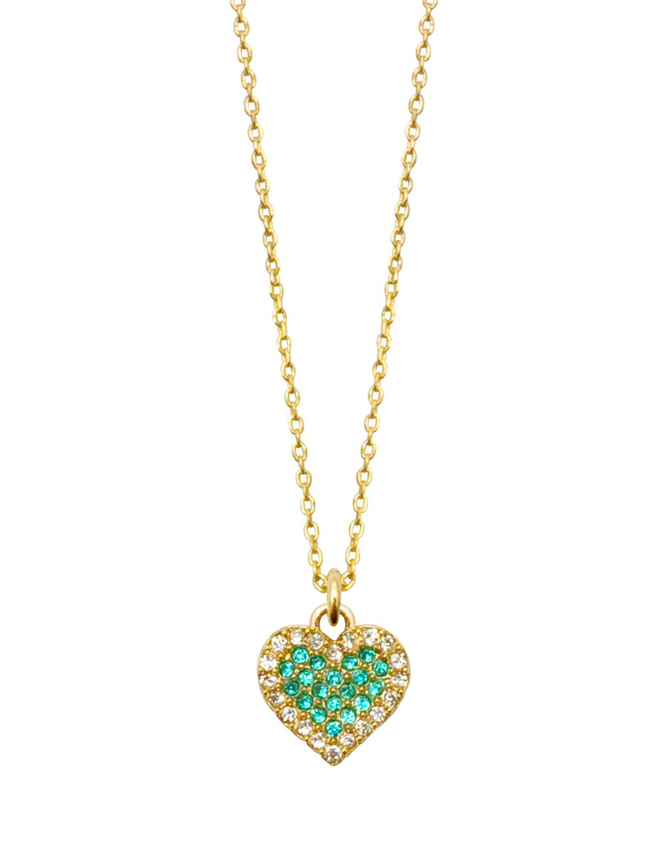 Collar con dije de corazón Collar con dije de corazón