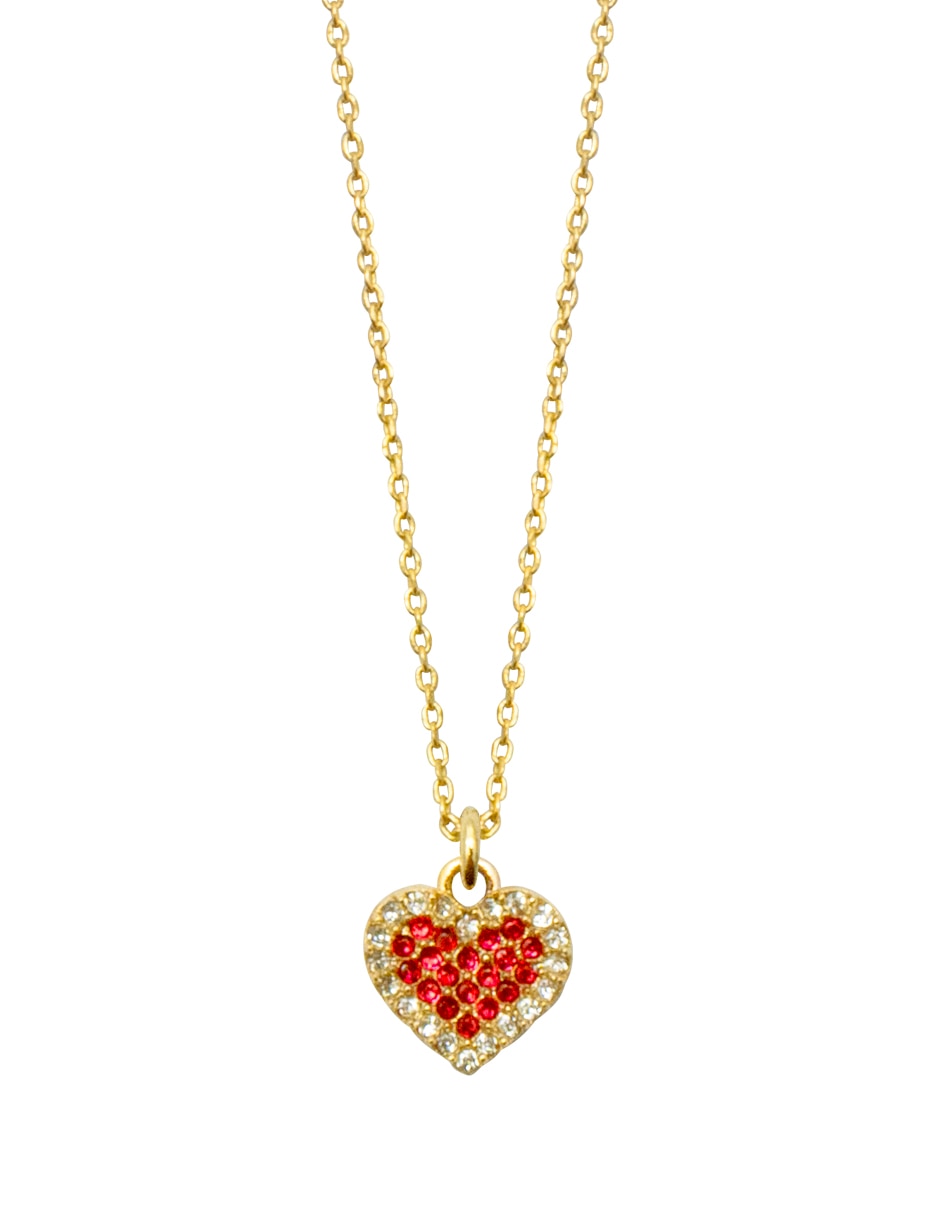 Collar con dije de corazón