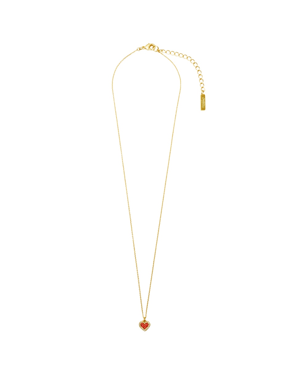 Collar con dije de corazón 2