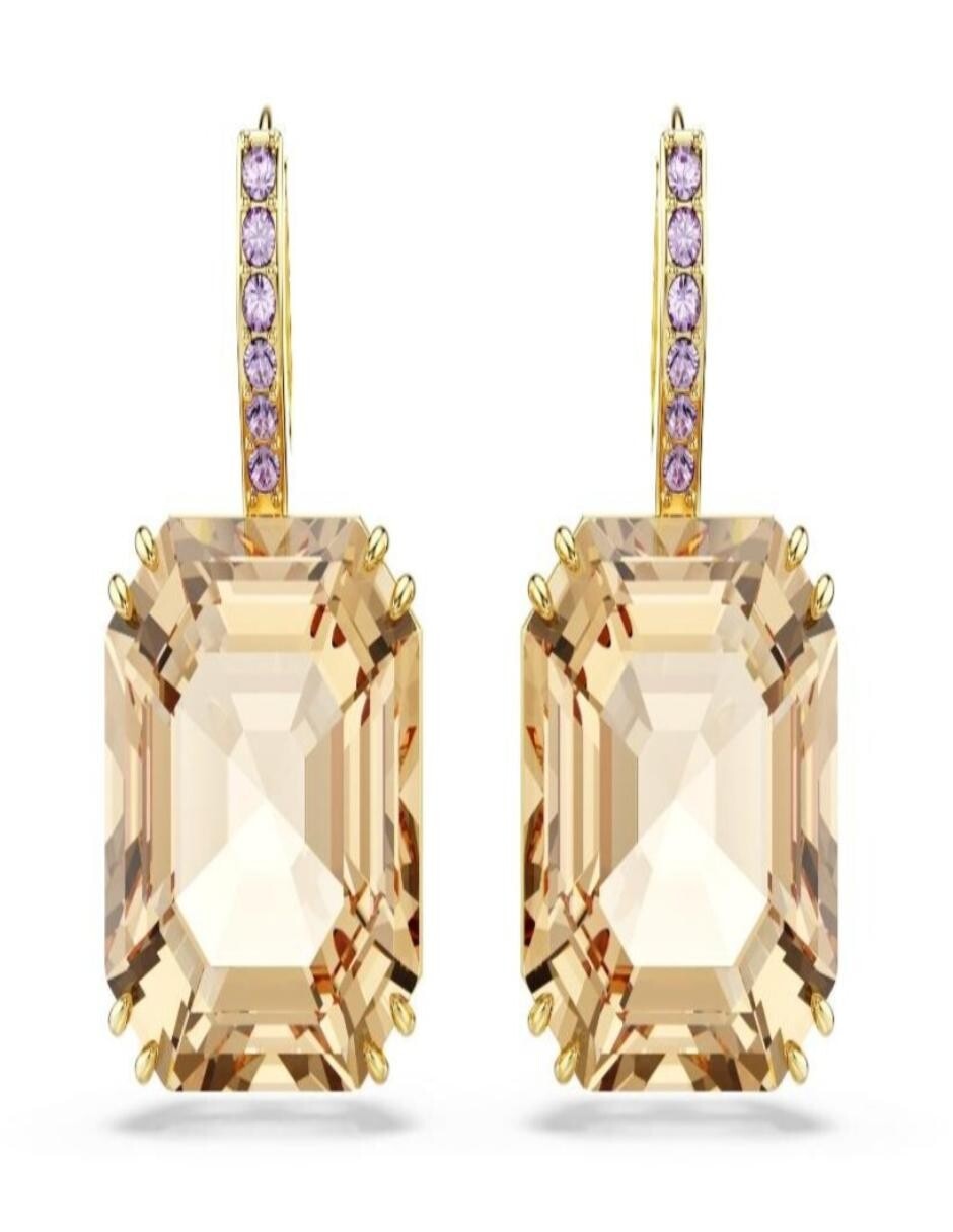 Aretes cortos Millenia con acabado brillante 4