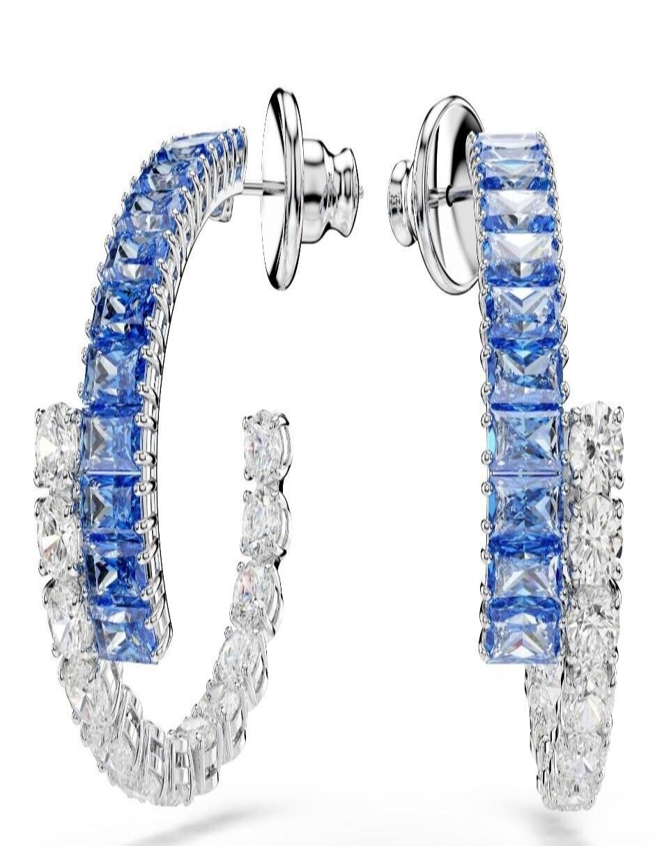 Aretes cortos circulares Matrix con acabado brillante