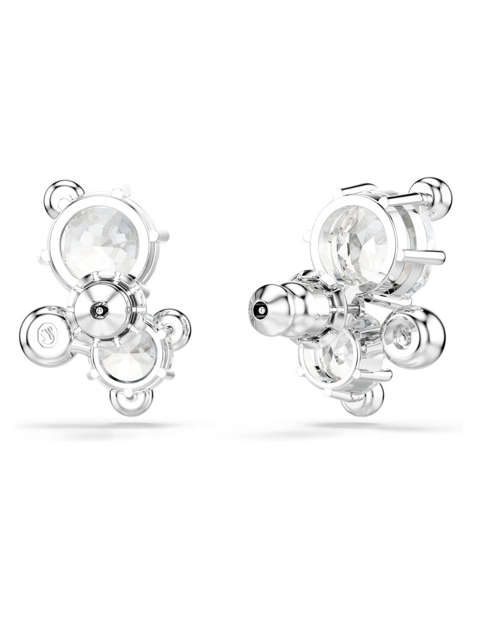Aretes cortos Constella con acabado pavé swarovski 3