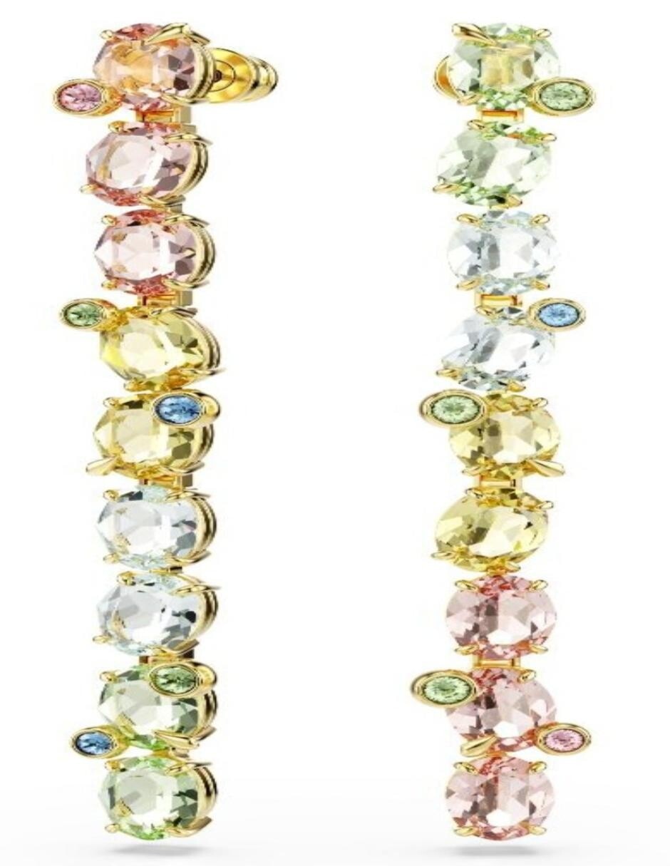 Aretes largos Gema con acabado brillante 4