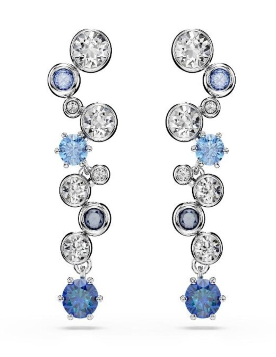 Aretes largos Constella con acabado brillante