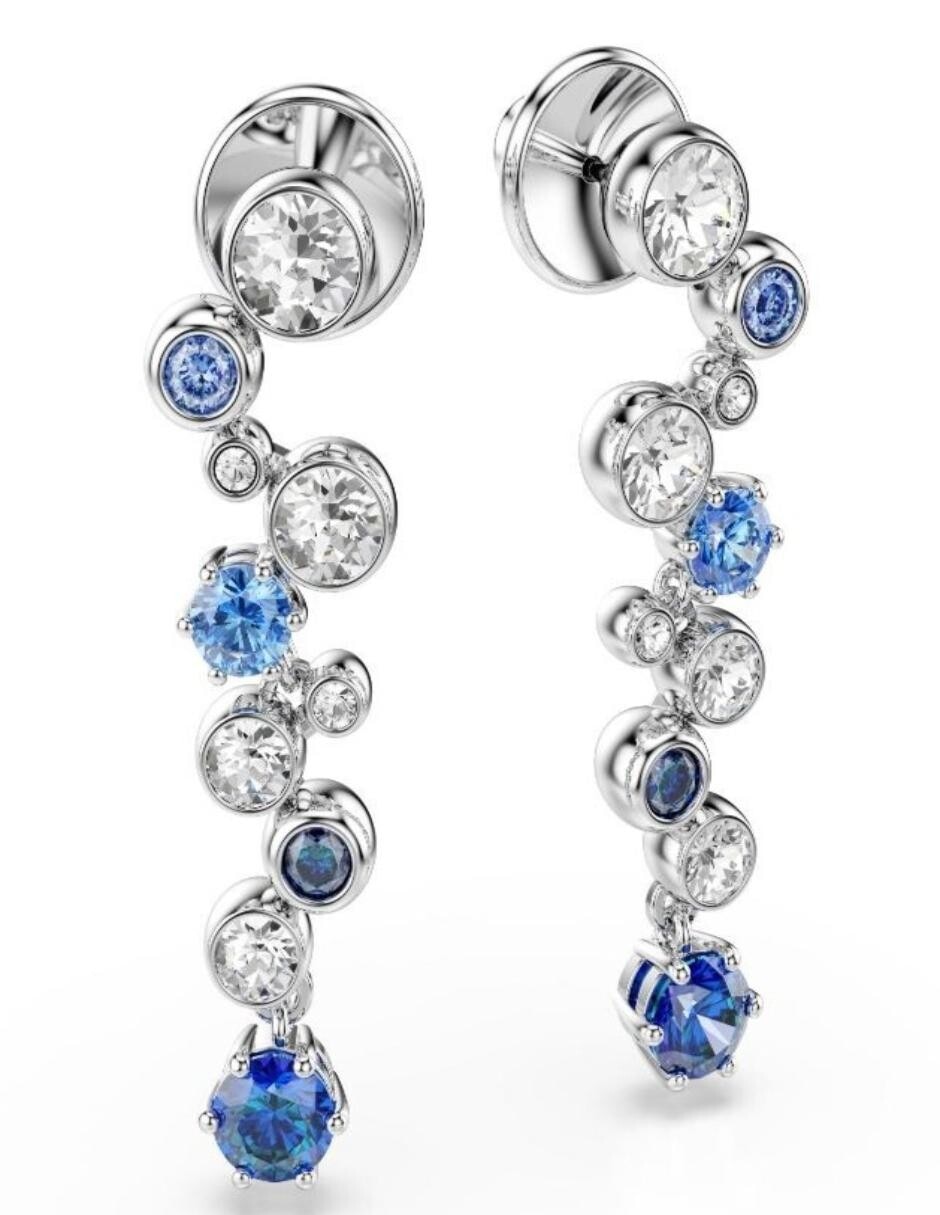 Aretes largos Constella con acabado brillante 3