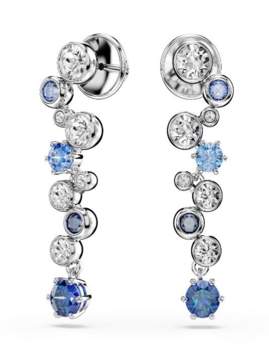 Aretes largos Constella con acabado brillante 4