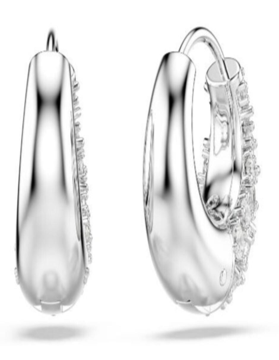 Aretes cortos circulares Sublima con acabado brillante 2