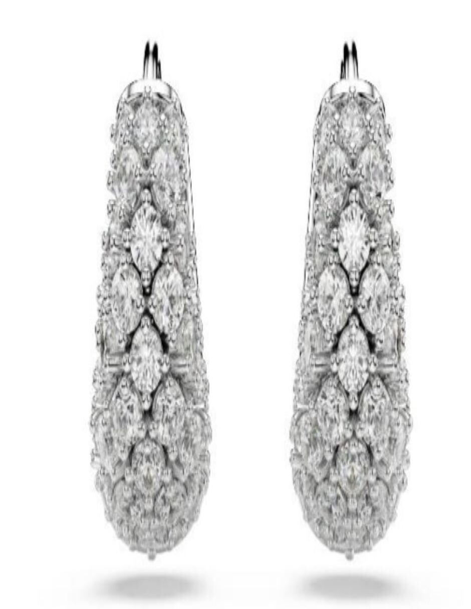 Aretes cortos circulares Sublima con acabado brillante 4