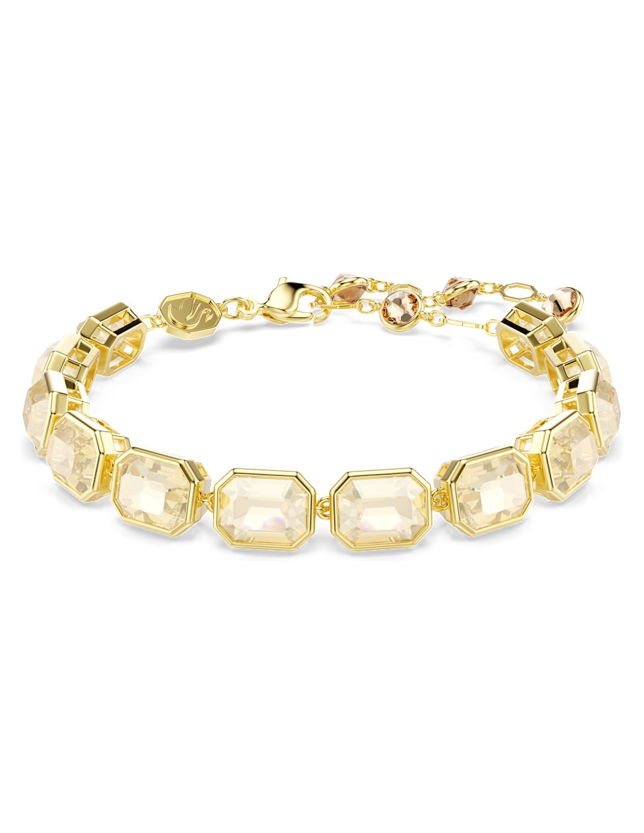 Brazalete de metal Millenia con acabado brillante