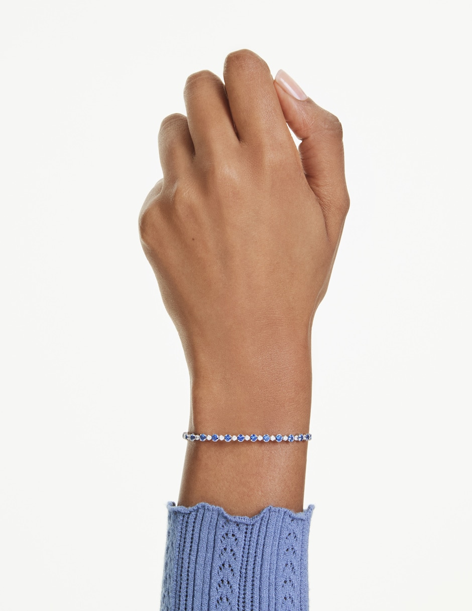 Pulsera Tennis Matrix con acabado brillante 4