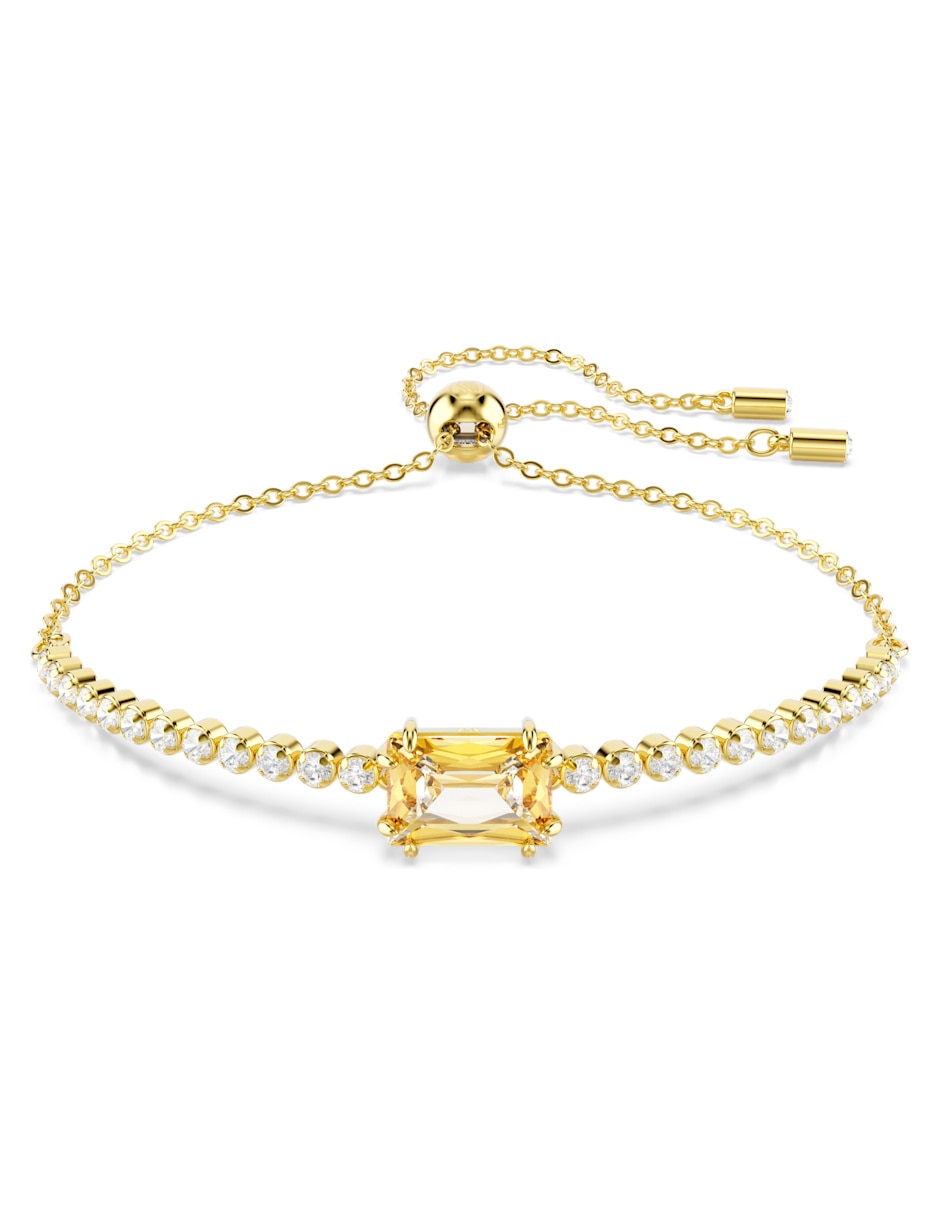 Pulsera Tennis Matrix con acabado pavé