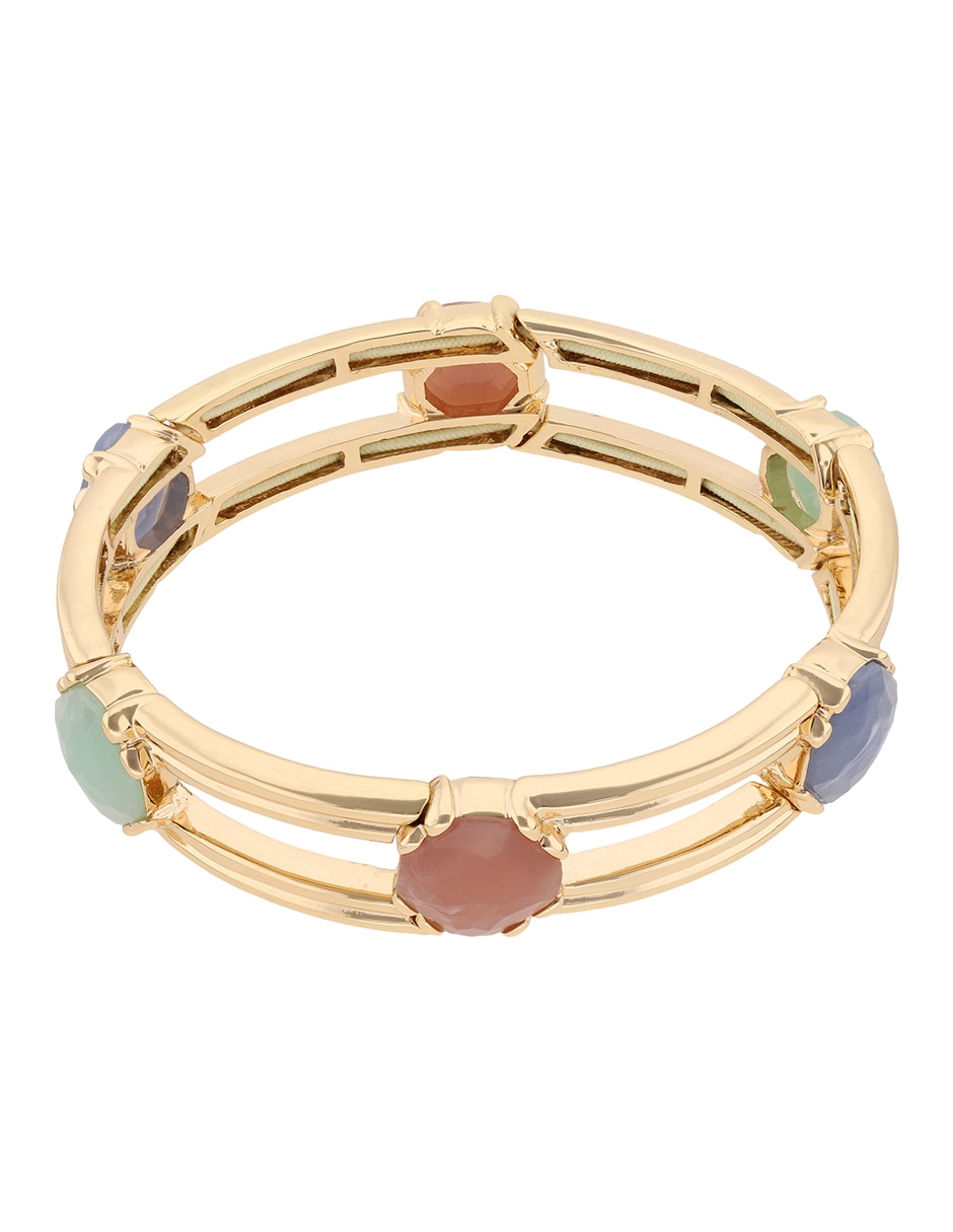 Pulsera Set In Stone con acabado brillante Pulsera Set In Stone con acabado brillante