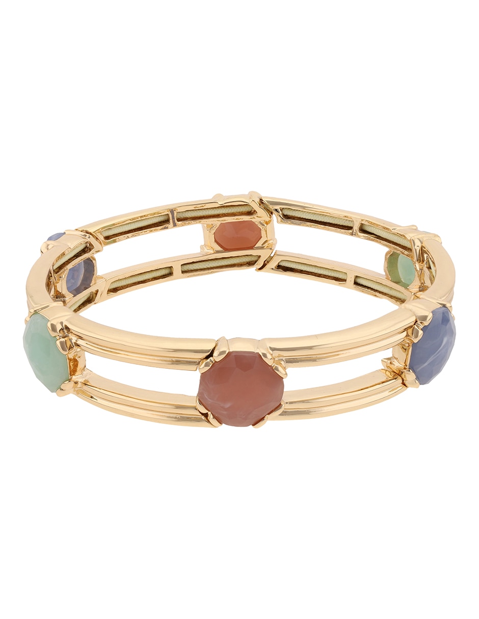 Pulsera Set In Stone con acabado brillante 2