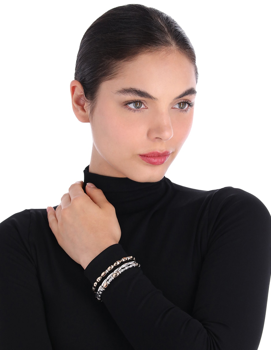 Multi-pulsera Mixed Tunes con acabado brillante 3