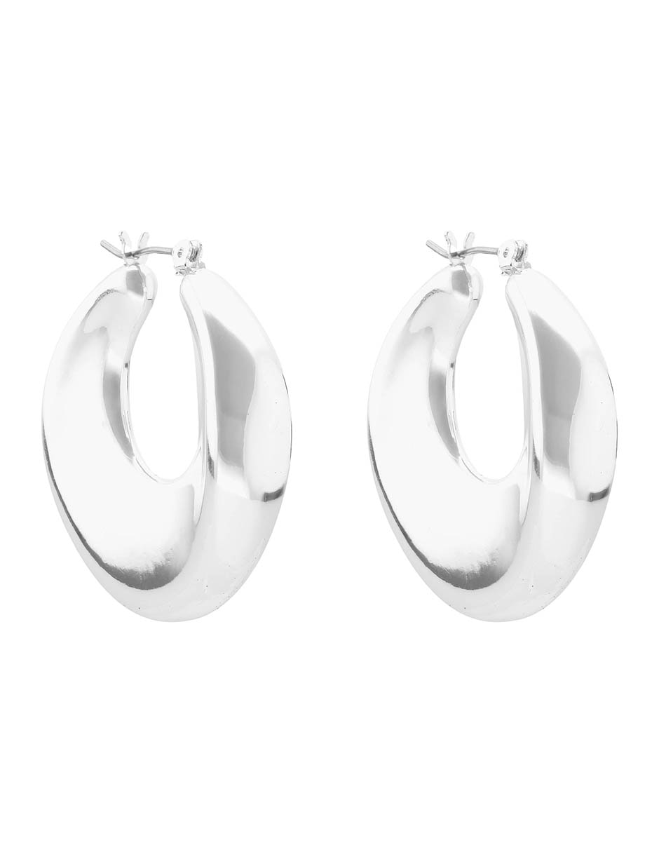 Aretes cortos circulares Feb Mkt 25 Recolors con acabado brillante 2
