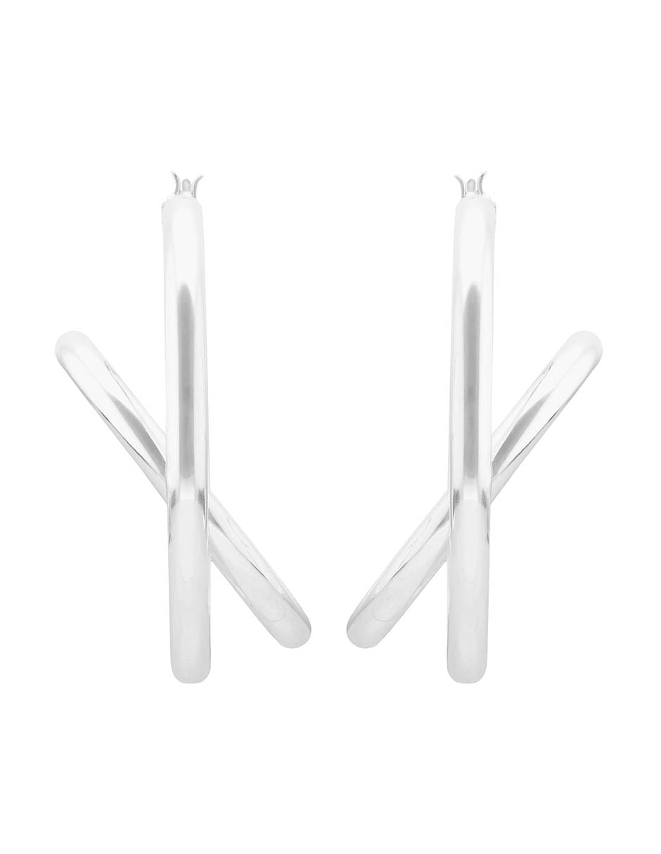 Aros Metal Ears 25 con acabado brillante